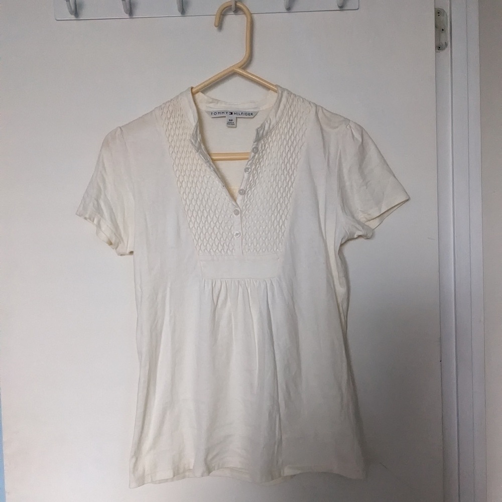 Tommy Hilfiger Ivory Blouse